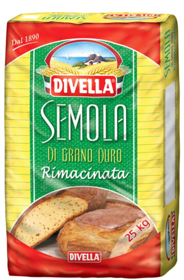 DIVELLA SEMOLA RIMACINATA KG 25